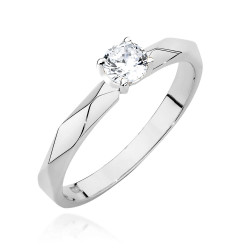 Pierścionek W484 Diament...