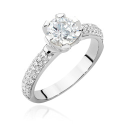 Pierścionek W503 Diament...
