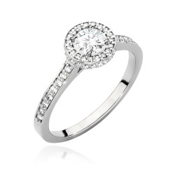 Pierścionek W508 Diament...
