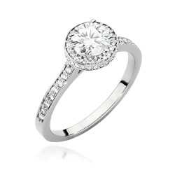 Pierścionek W508 Diament...