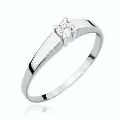 Pierścionek W524 Diament...
