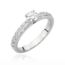 Pierścionek W534 Diament...