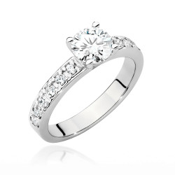 Pierścionek W534 Diament...