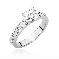 Pierścionek W534 Diament...