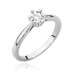 Pierścionek W539 Diament...