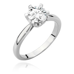 Pierścionek W539 Diament...