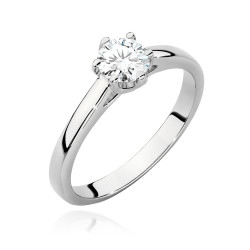 Pierścionek W540 Diament...