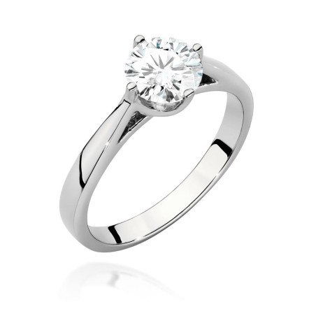 Pierścionek W543 Diament 1,00ct białe złoto