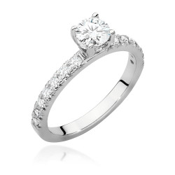 Pierścionek W546 Diament...