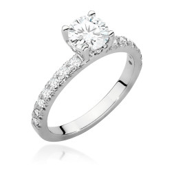 Pierścionek W546 Diament...