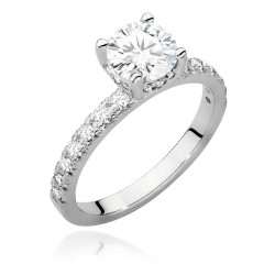 Pierścionek W546 Diament...