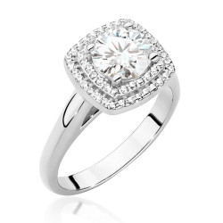Pierścionek W548 Diament...