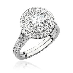 Pierścionek W549 Diament...