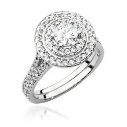 Pierścionek W549 Diament...