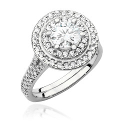 Pierścionek W549 Diament...