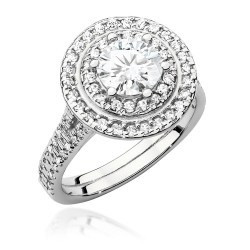 Pierścionek W549 Diament...