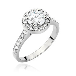 Pierścionek W551 Diament...
