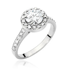 Pierścionek W551 Diament...