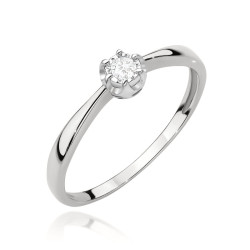 Pierścionek W567 Diament...