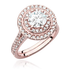 Pierścionek W549 Diament...