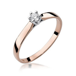 Pierścionek W222 Diament...