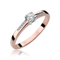 Pierścionek W258 Diament...