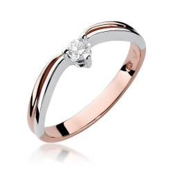 Pierścionek W261 Diament...