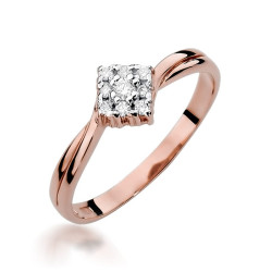 Pierścionek W275 Diament...