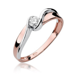 Pierścionek W278 Diament...