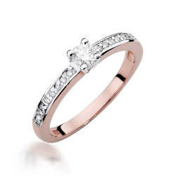 Pierścionek W288 Diament...