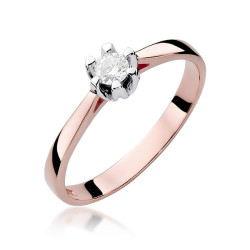 Pierścionek W299 Diament...