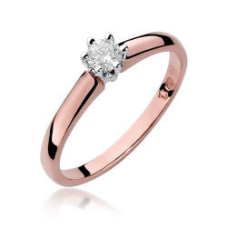 Pierścionek W317 Diament...