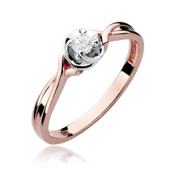 Pierścionek W329 Diament...