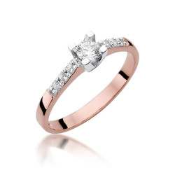 Pierścionek W339 Diament...