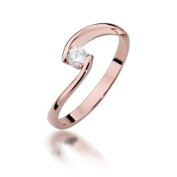 Pierścionek W366 Diament...