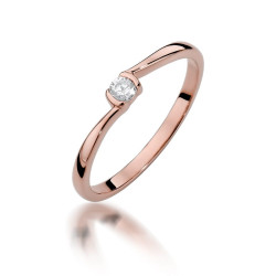Pierścionek W380 Diament...