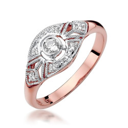 Pierścionek W413 Diament...