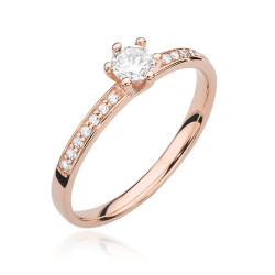 Pierścionek W459B Diament...
