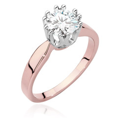 Pierścionek W541 Diament...