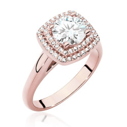 Pierścionek W548 Diament...