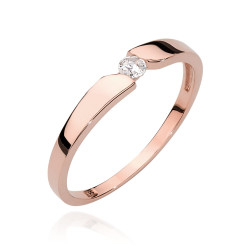 Pierścionek W554 Diament...
