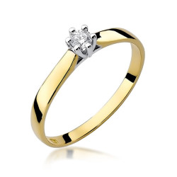 Pierścionek W222 Diament...