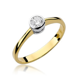 Pierścionek W224B Diament...